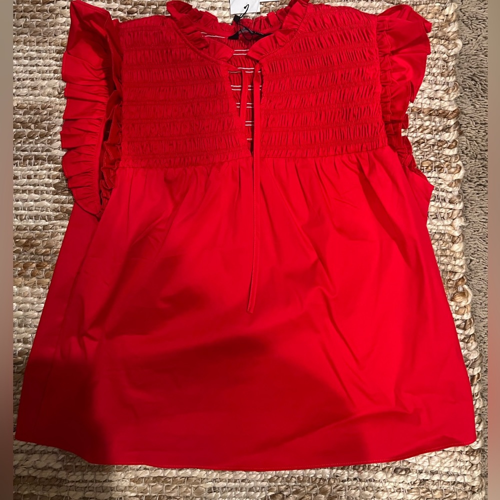 Strut & Bolt red top. Size medium. Never worn.